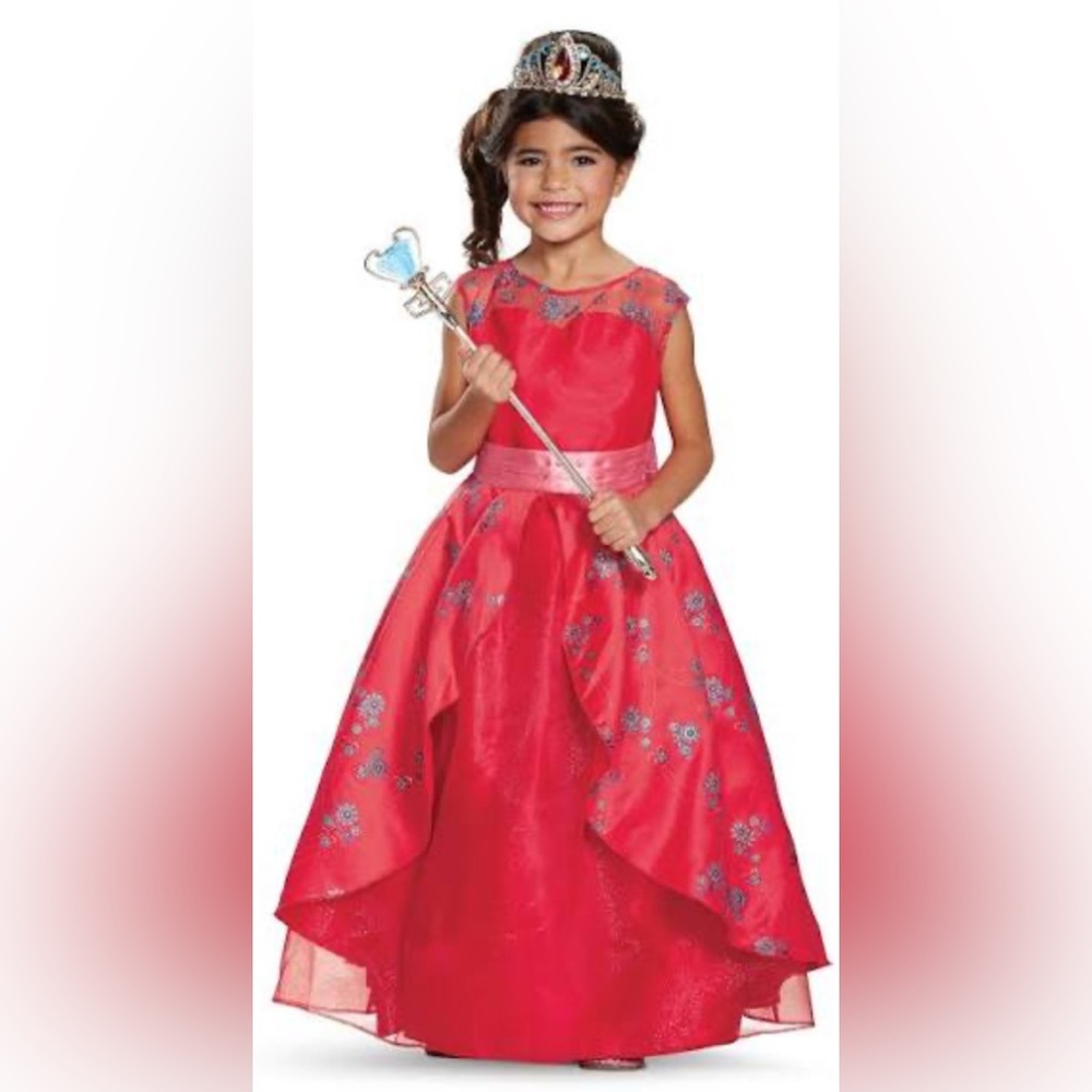 Disney Elena of Avalor Red and Gold Logo Patch